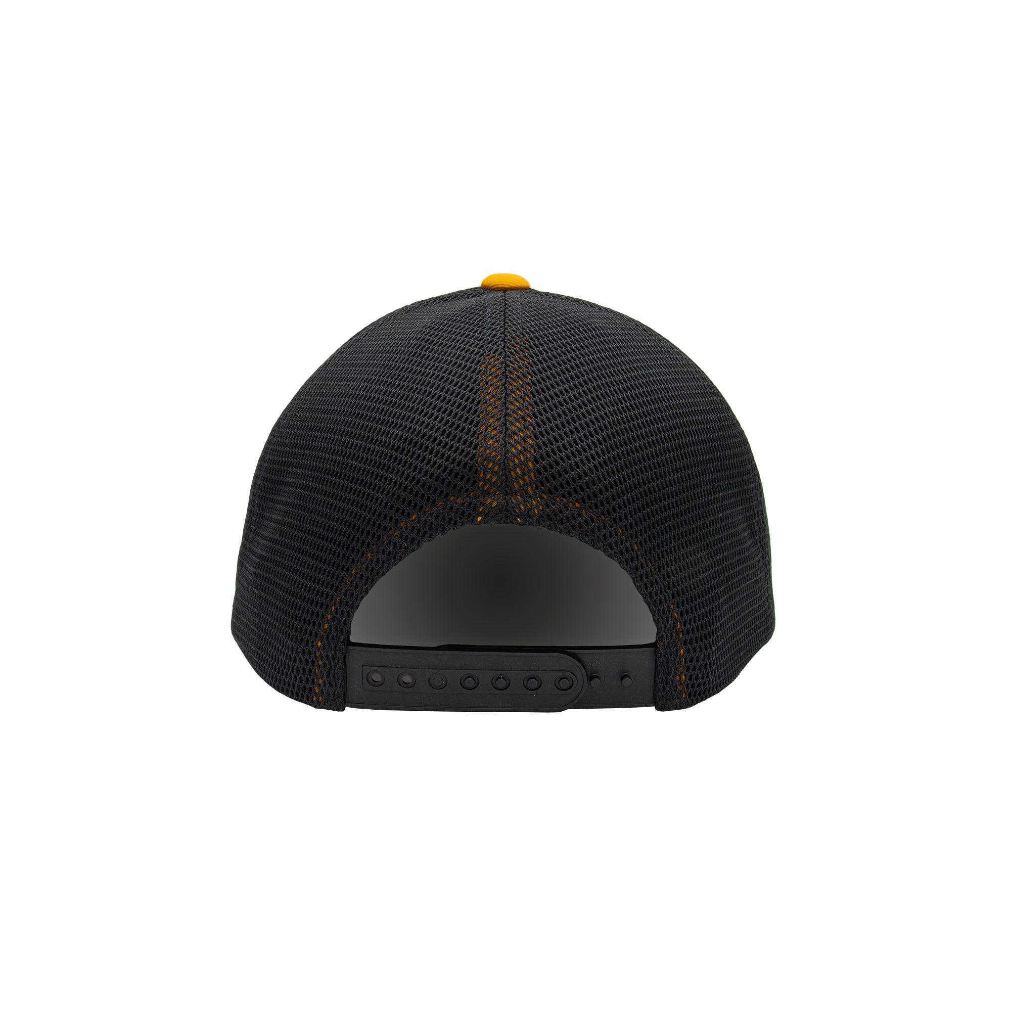 Two Tone Trucker Snapback - Vivid Yellow & Black - 110TT