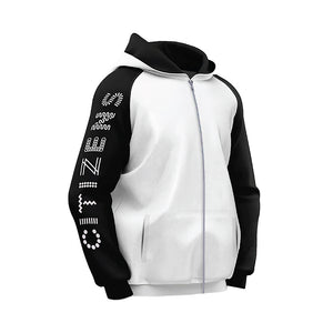 Black & White Hoodie