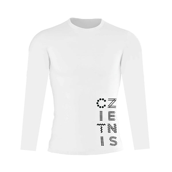White with Citizens Logo Long Sleeve