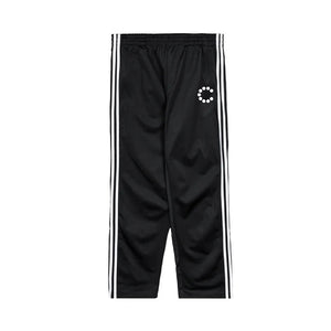 Regular Embroidered Striped Pant