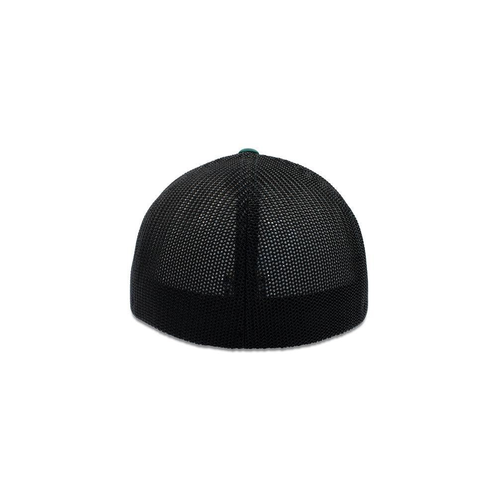 Flexfit Trucker - Spruce & Black - 6511 X Mesh