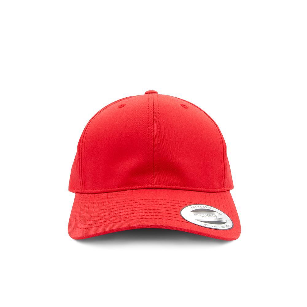 Buckle Back Cap - Red - 6363B
