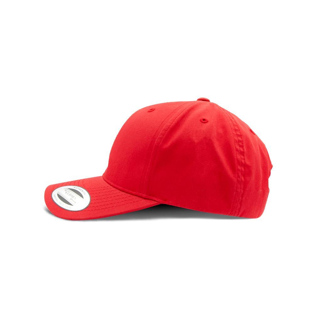 Buckle Back Cap - Red - 6363B