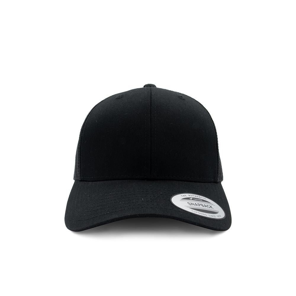 Trucker Snapback - Black - 6606