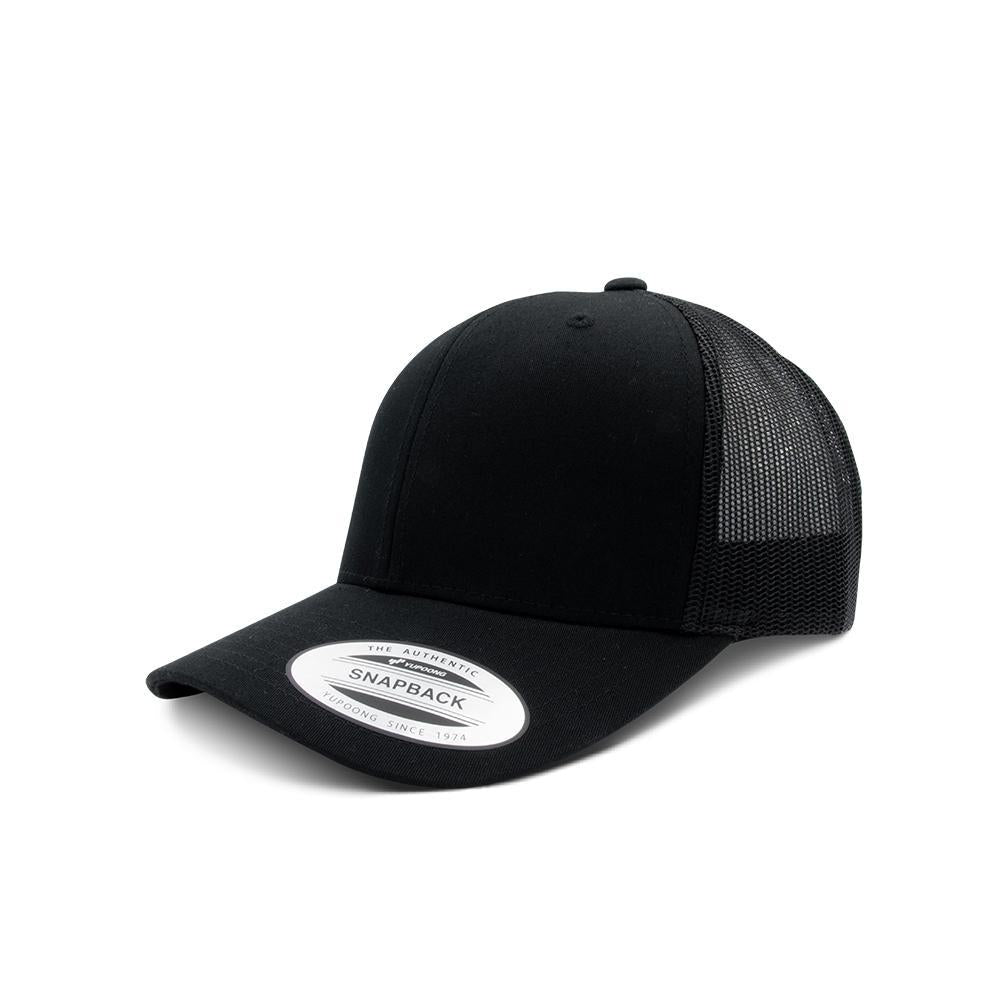 Trucker Snapback - Black - 6606