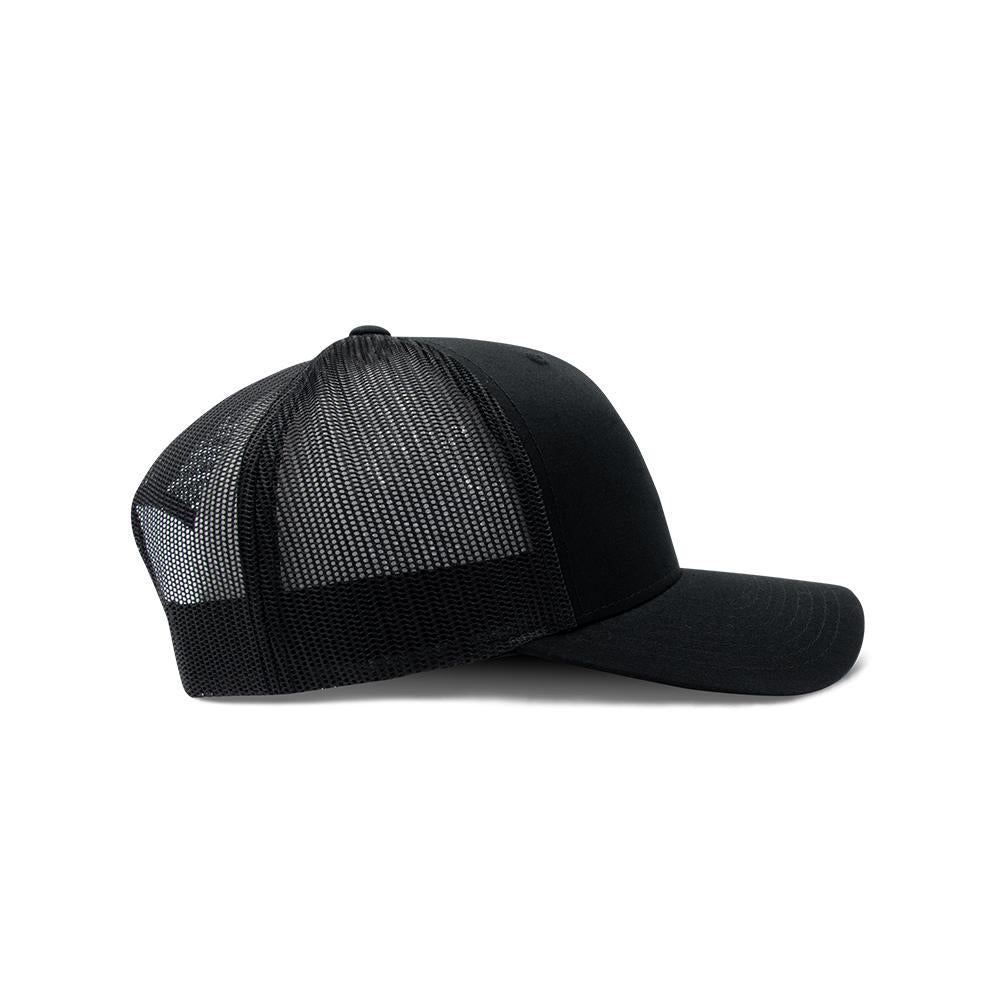 Trucker Snapback - Black - 6606