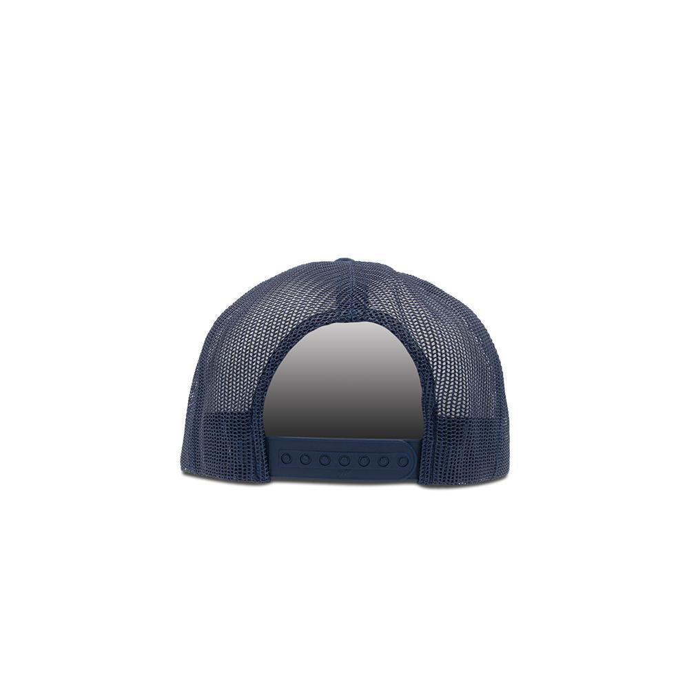 Trucker Snapback Flat Peak - Navy Blue - 6006